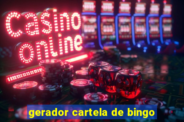 gerador cartela de bingo